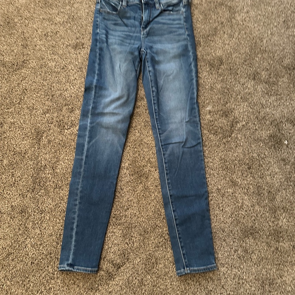 American Eagle Outfitters Dark Blue Skinny Jeans